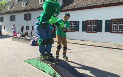 Kids On Skates bei der Swiss Skate Tour in Basel