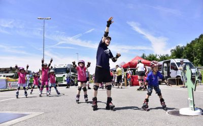 Am Linthmarathon in Wangen