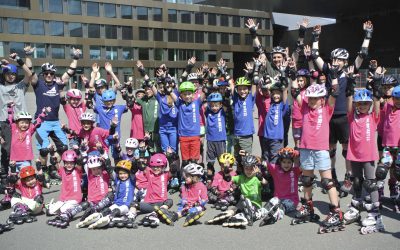 Kids On Skates auf dem Arenaplatz in Zug