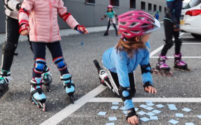 Petrus muss ein Inlineskater sein